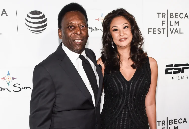 NEW YORK, NY during the APRIL 23:  Former Brazilian Footballer Edson Arantes do Nascimento aka Pele and Marcia Aoki attend the "Pele: Birth Of A Legend" Premiere during the 2016 Tribeca Film Festival at John Zuccotti Theater at BMCC Tribeca Performing Arts Center on April 23, 2016 in New York City.  (Photo by Daniel Zuchnik/WireImage) (Daniel Zuchnik/Getty Images)