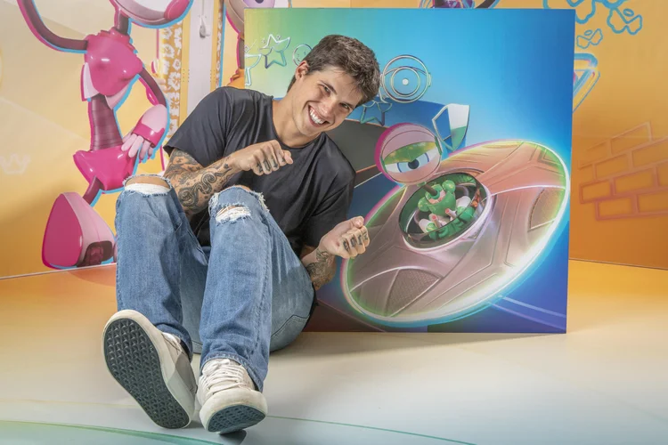 Gabriel BBB23 (Globo/Paulo Belote/Reprodução)