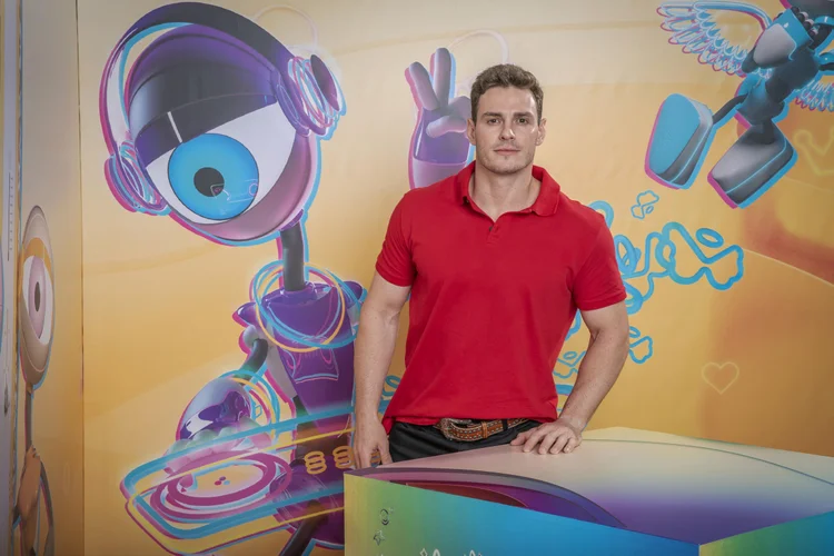 Gustavo BBB23 (Globo/Paulo Belote/Reprodução)