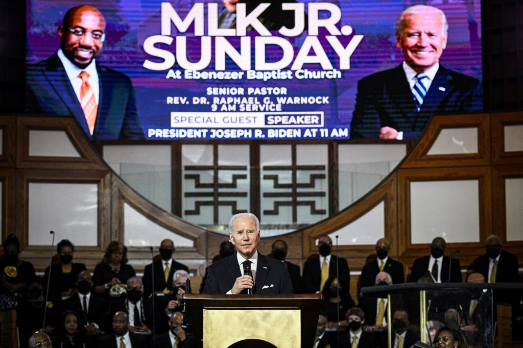 Sonho de Luther King para os EUA ainda não é realidade, admite Biden