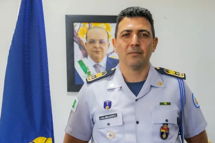 Fábio Augusto, ex-comandante da Polícia Militar do DF (PFDF/Reprodução)
