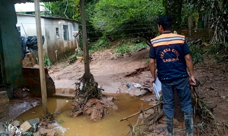 Defesa Civil Municipal de SAbará.  (Defesa Civil/Agência Brasil)