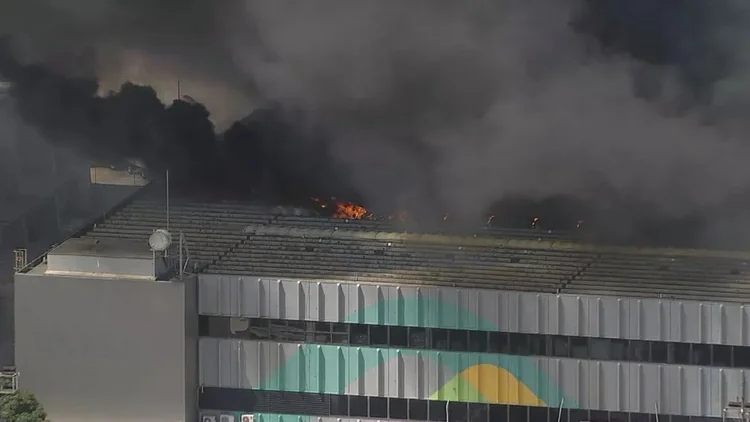 Aeroporto do Galeão. (TV Globo/Reprodução)