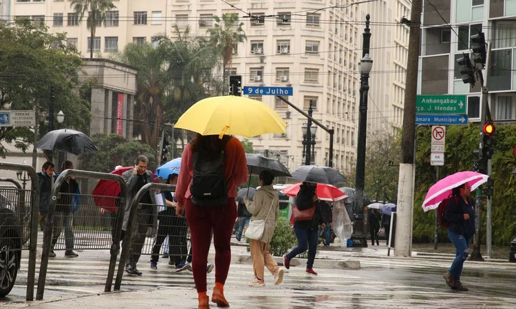 Chuva: Capital paulista está em estado de atenção para alagamentos (Rovena Rosa/Agência Brasil)