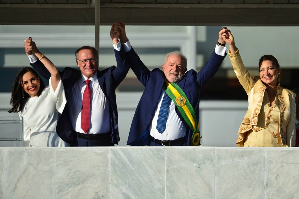 O "The Washington Post" também ressaltou a ausência de Jair Bolsonaro na cerimônia (Marcelo Camargo/Agência Brasil)