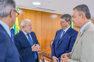 Imagem referente à matéria: Túnel Santos-Guarujá: Lula e Tarcísio lançam edital da primeira travessia submersa do país