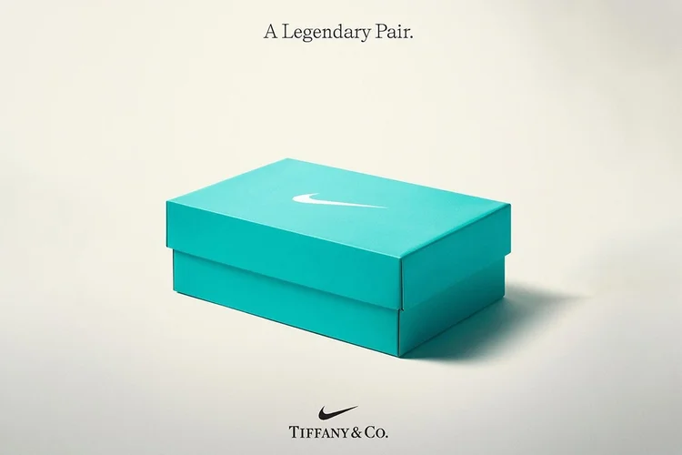 Sneakers de luxo: colaboração entre Nike e Tiffany (Instagram/Reprodução)