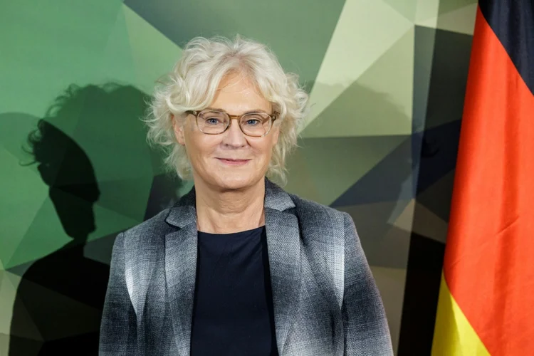 Christine Lambrecht: O nome de seu sucessor, ou sucessora, ainda não foi divulgado (AFP/AFP Photo)