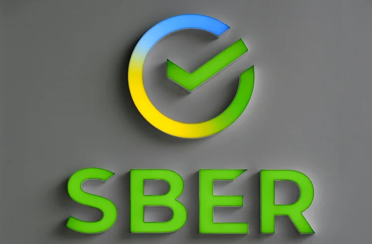 Sber: anúncio ocorre em pleno conflito armado entre Rússia e Ucrânia. (AFP/AFP Photo)