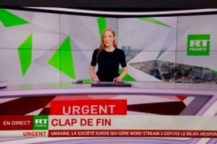Na sexta-feira (20), os sindicatos da RT France denunciaram o congelamento das contas da rede (AFP/Divulgação)