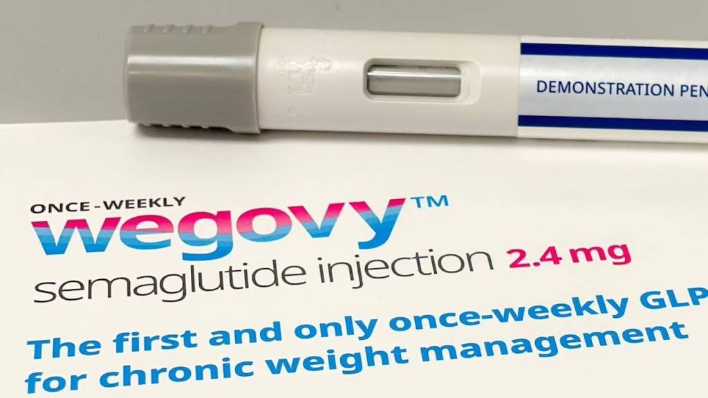 Medicamento Wegovy: o composto semaglutida também é utilizado para tratar diabetes tipo 2 (Wegovy/Reprodução)