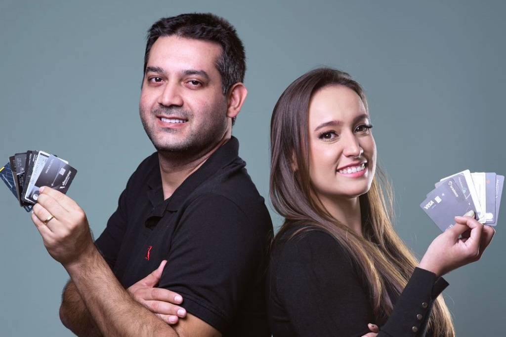 Os influenciadores Rafaela Molas e Tulio Faria