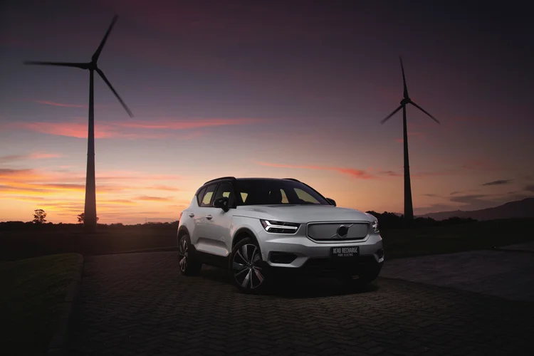 XC40 Recharge Pure Electric. (Volvo/Divulgação)