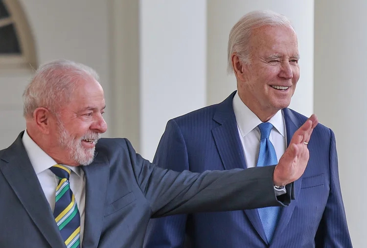 Lula e Biden: Fundo financia projetos de sustentabilidade com recursos de países ricos (Ricardo Stuckert/PR/Flickr)