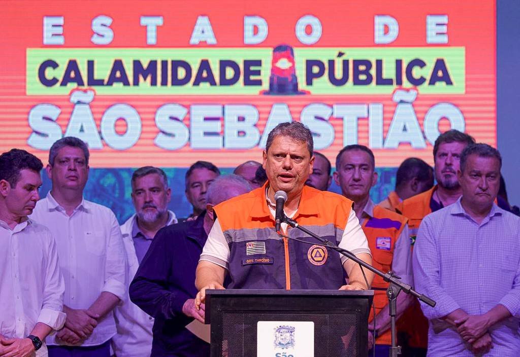 Litoral paulista: governador de São Paulo transfere gabinete a foco da tragédia (Cristiane Batista/Governo do Estado de SP/Flickr)