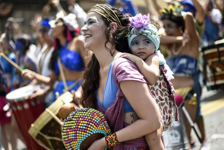 Carnaval 2023 em BH: veja a lista de bloquinhos de rua deste domingo (DOUGLAS MAGNO/AFP/Getty Images)