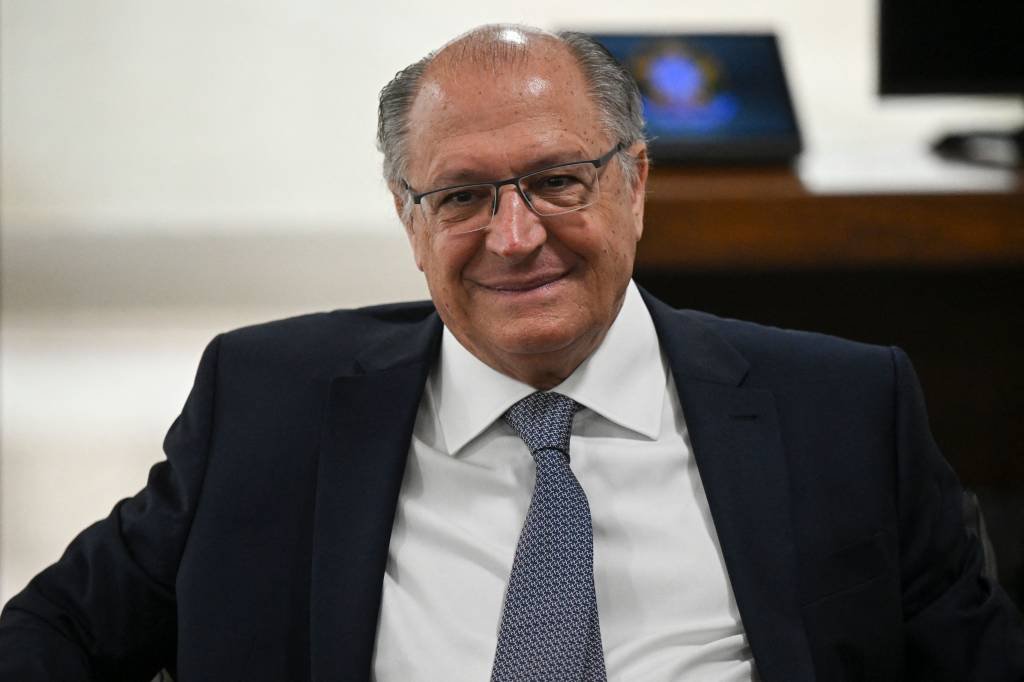 Alckmin: "Ambos os presidentes eleitos no Congresso são favoráveis à reforma tributária" (CARL DE SOUZA/Getty Images)