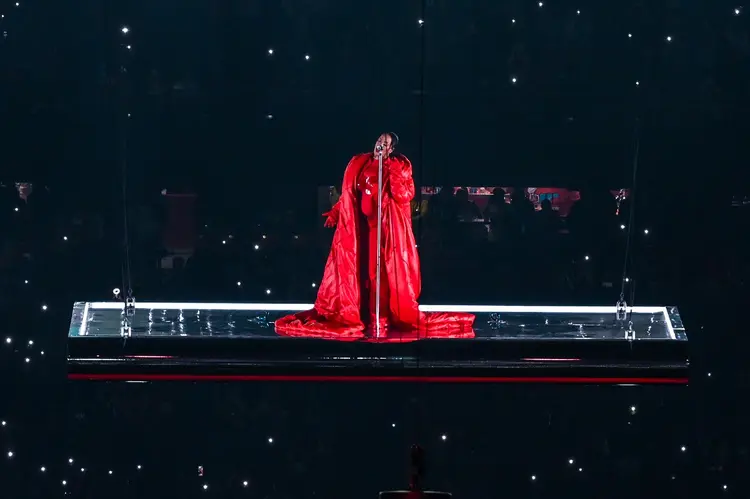 Rihanna: a cantora se apresentou no Super Bowl (Anthony Behar/PA Images/Getty Images)