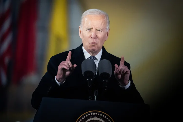 Joe Biden, presidente dos EUA (Mateusz Wlodarczyk/Getty Images)