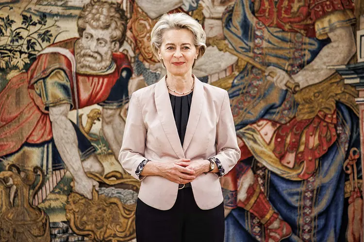 Ursula Von Der Leyen, presidente da Comissão Europeia (Alejandro Martinez/Getty Images)
