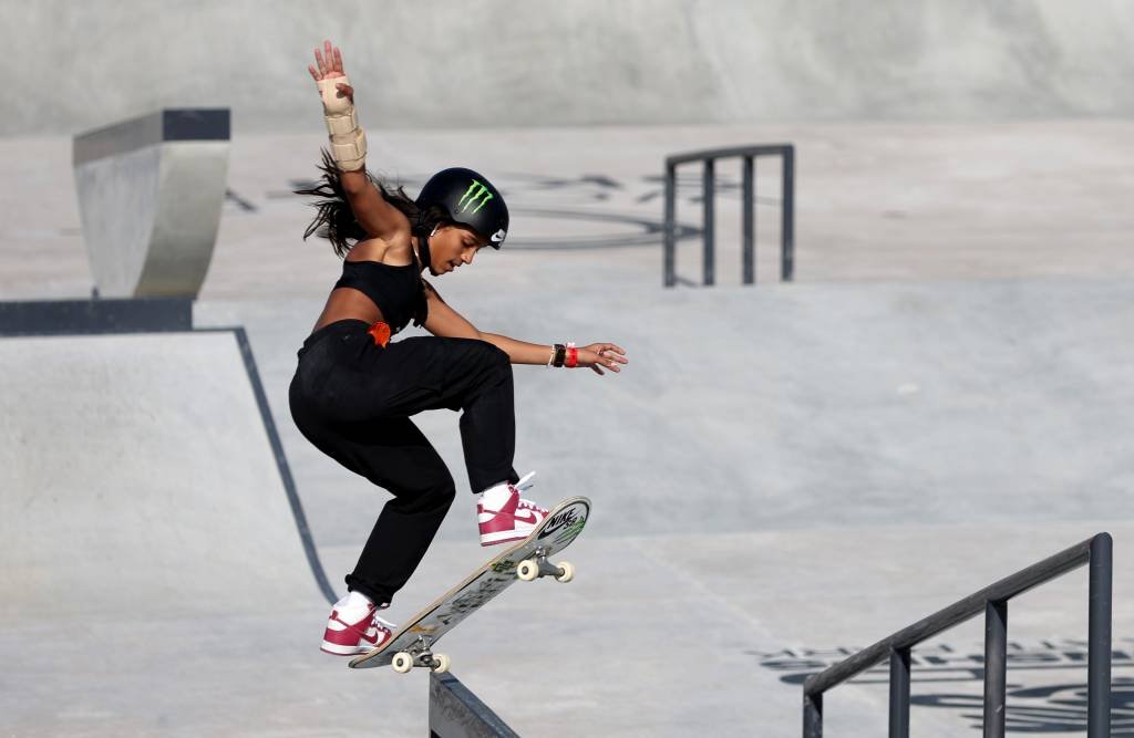 Rayssa Leal, Pâmela Rosa e Gabi Mazetto estão na final do Mundial de Skate Street