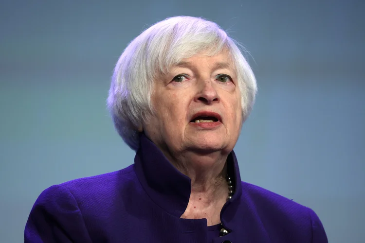 Janet Yellen, secretária do Tesouro dos EUA (Alex Wong/Getty Images)