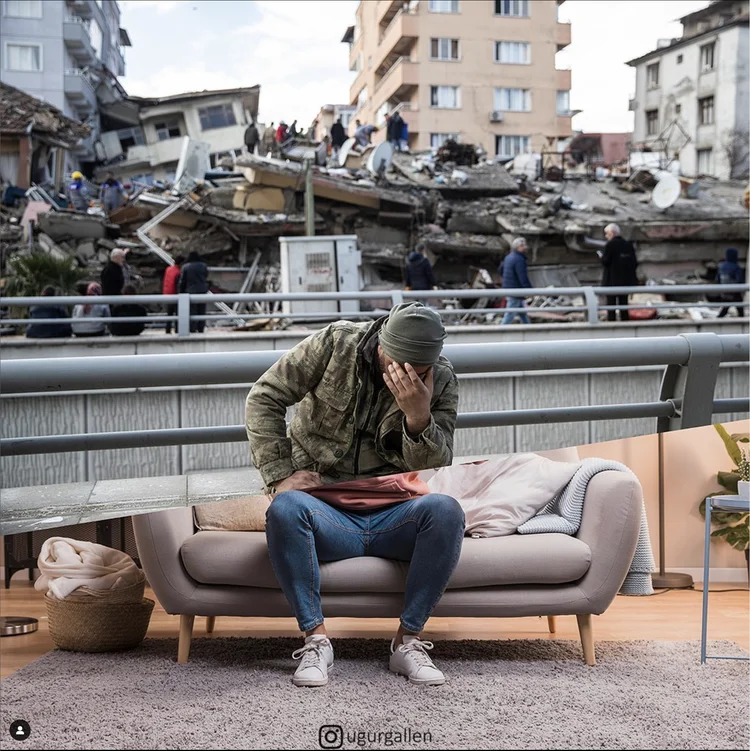 Imagem do Instagram de Uğur Gallenkuş, fotógrafo turco (Bussola/Divulgação)