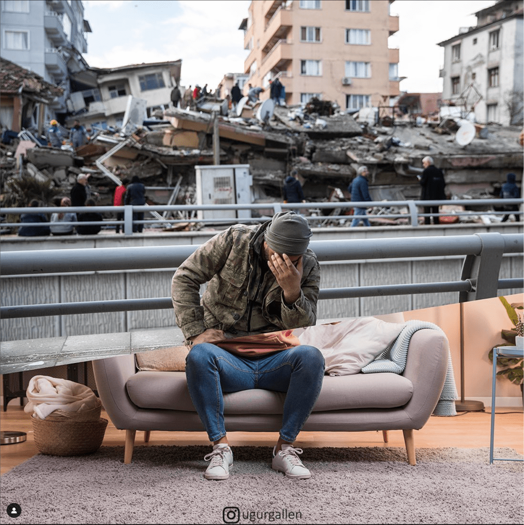PLAY: Fotógrafo que retrata tristes realidades volta à cena com terremoto