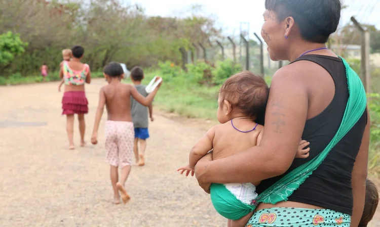 Yanomamis: De acordo com os pesquisadores, o estudo mostra uma situação preocupante e contribui para aprofundar o conhecimento sobre os impactos do garimpo ilegal de ouro na região (Rovena Rosa/Agência Brasil)