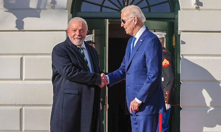 Lula e Biden: Fundo financia projetos de sustentabilidade com recursos de países ricos (Ricardo Stuckert/PR/Flickr)