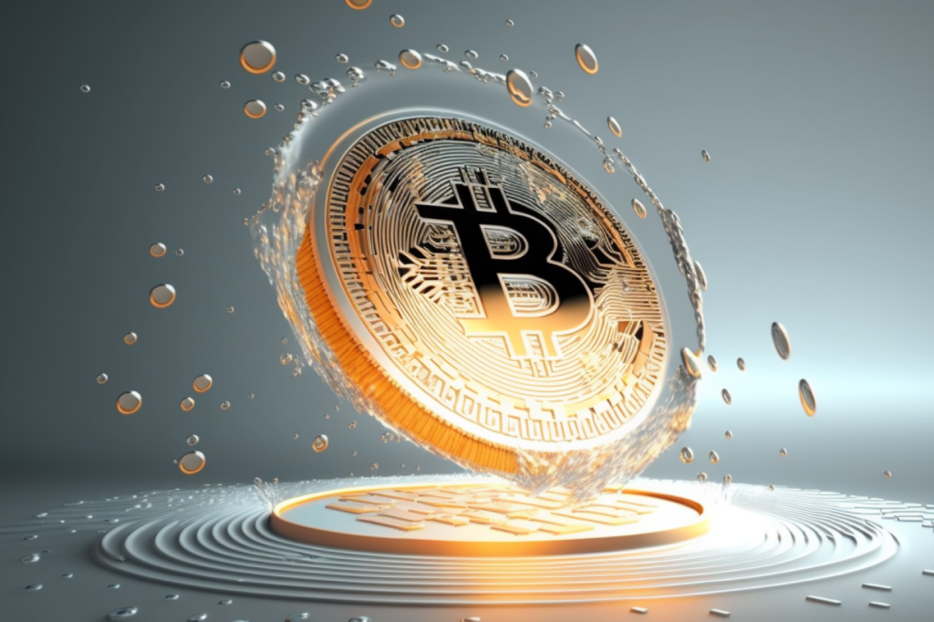 Bitcoin se recuperou junto com outras criptomoedas e superou US$ 22 mil (Reprodução/Reprodução)