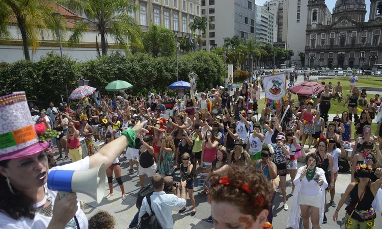 Mais seis blocos estão previstos para a tarde de hoje, segundo o calendário oficial da prefeitura do Rio (Tomaz Silva/Agência Brasil)