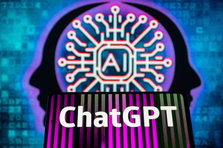 ChatGPT é uma inteligência artificial de texto (NurPhoto / Colaborador/Getty Images)