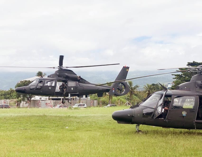 Em São Sebastião, helicóptero das Forças Armadas resgata ministra da Gestão