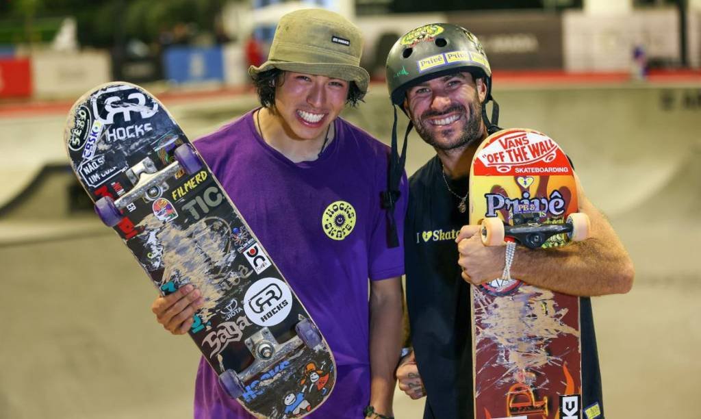 Brasil coloca dois atletas no pódio do Mundial de skate park