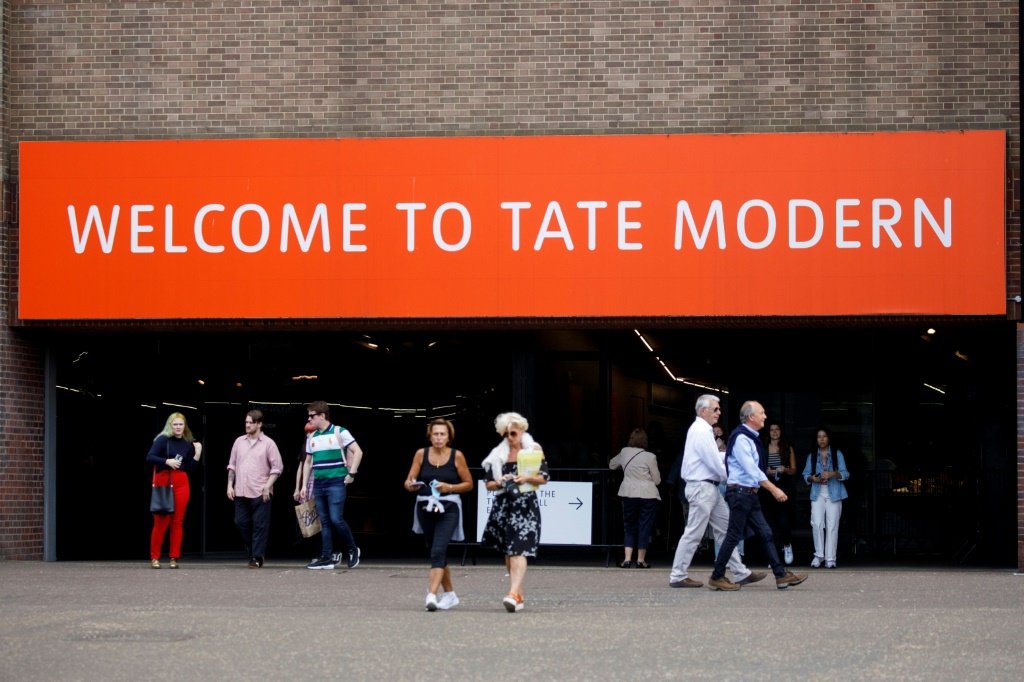 Entrada do Tate Modern, em Londres. (AFP/Divulgação)