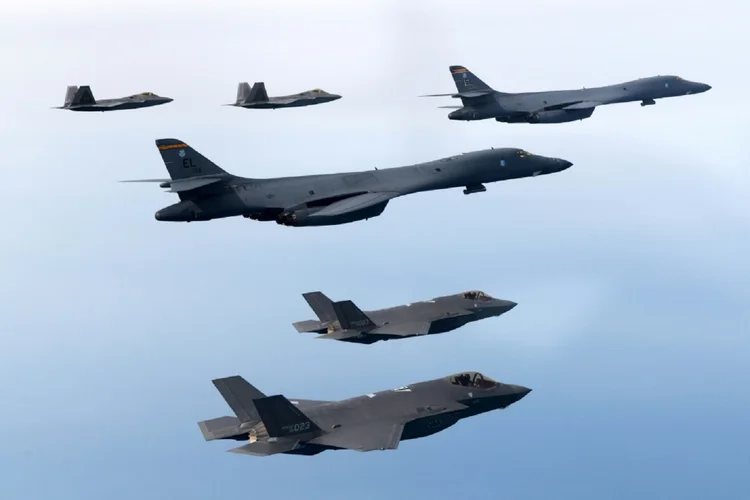 Coreia do Norte: O regime de Pyongyang critica há muitos anos os exercícios militares conjuntos de Estados Unidos e Coreia do Sul, que considera o treinamento para uma invasão (AFP/AFP)