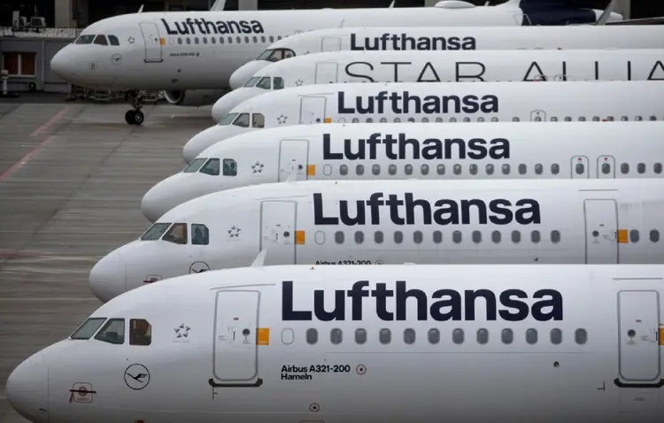 Lufthansa: companhia e outras empresas do setor temem aumento de conflitos no Oriente Médio (AFP/AFP)