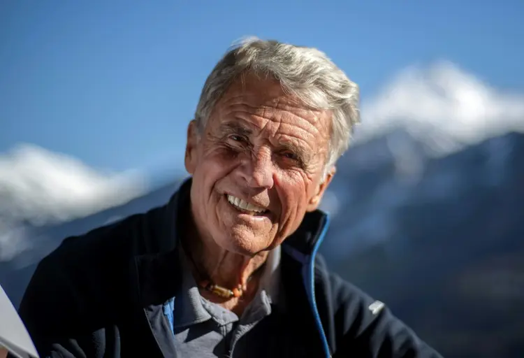 Alpinista austríaco Peter Habeler. (AFP/AFP)