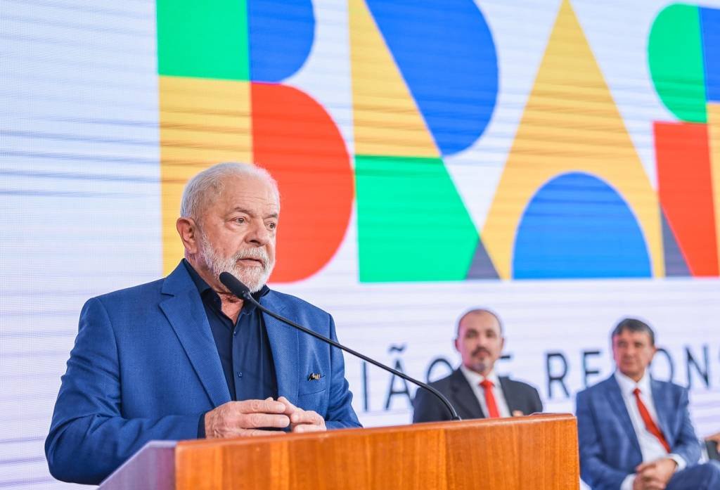 Presidente Lula: petista relembrou o PAC, instituído em seu primeiro governo (Ricardo Stuckert/PR/Flickr)