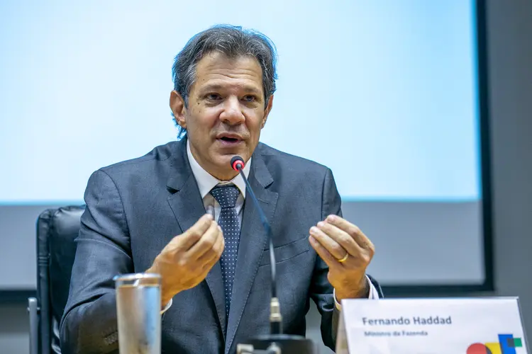 Fernando Haddad: O ministro minimizou a discussão e disse estar focado em fazer com que o governo do presidente Luiz Inácio Lula da Silva dê certo (Ministério da Fazenda/Flickr)