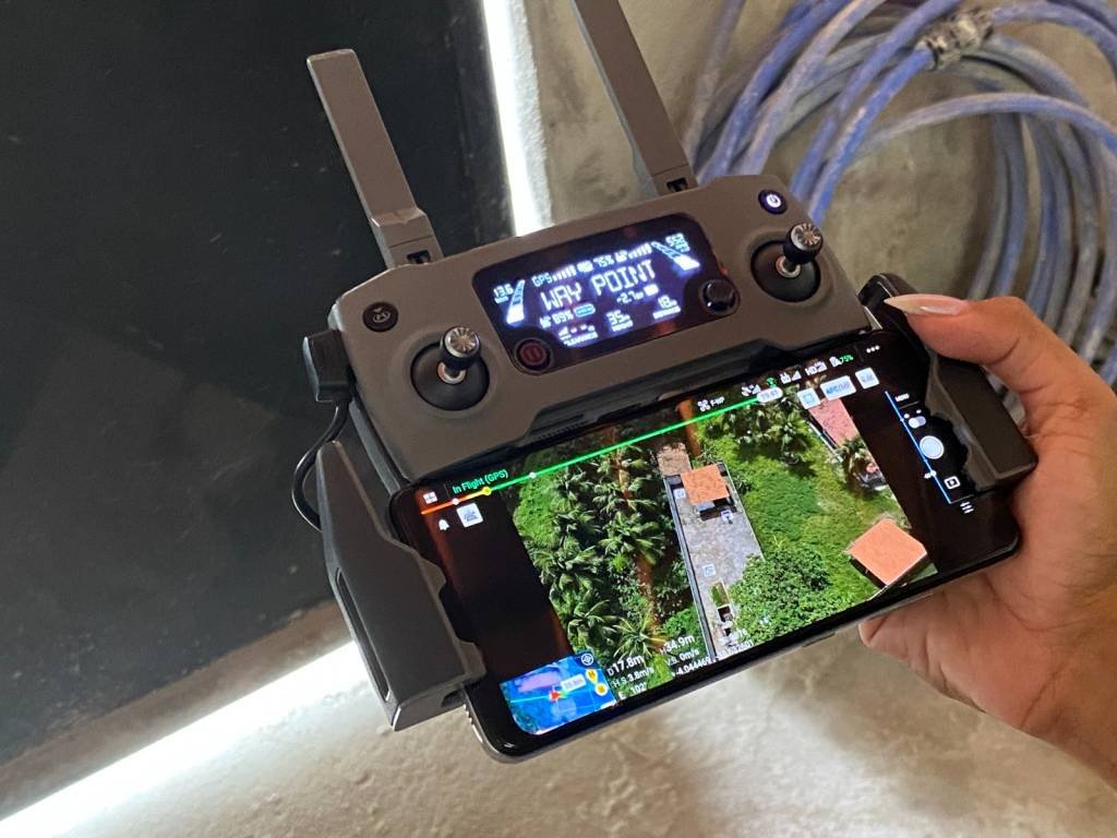 Ambiental Ceará usa drones e GPS para mapear estações de esgoto