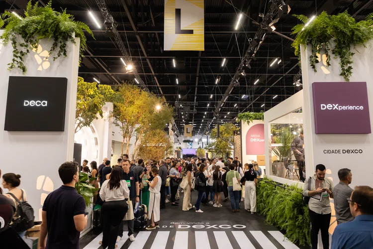 Dexco na Expo Revestir em 2023 (Dexco/Reprodução)