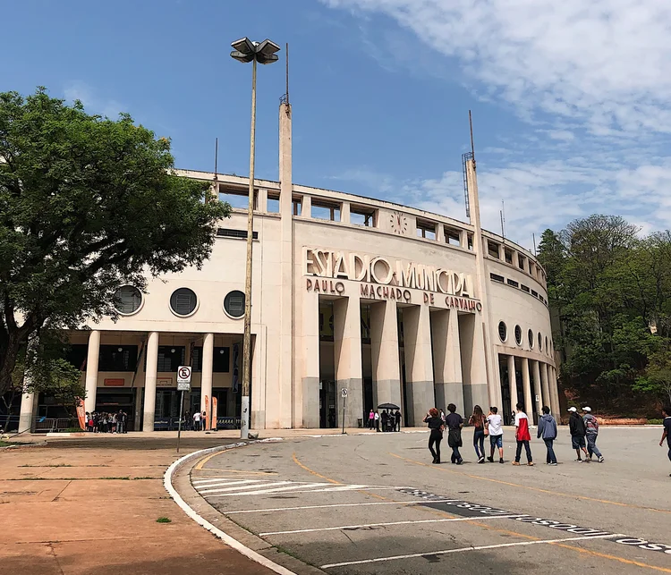 Praça Charles Miller, no bairro do Pacaembu, em São Paulo (Divulgação/Divulgação)