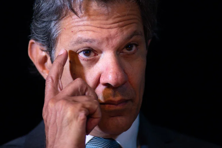 Haddad: receita precisa aumentar ao menos em R$ 110 bilhões para zerar déficit em 2024 (Andressa Anholete/Bloomberg/Getty Images)