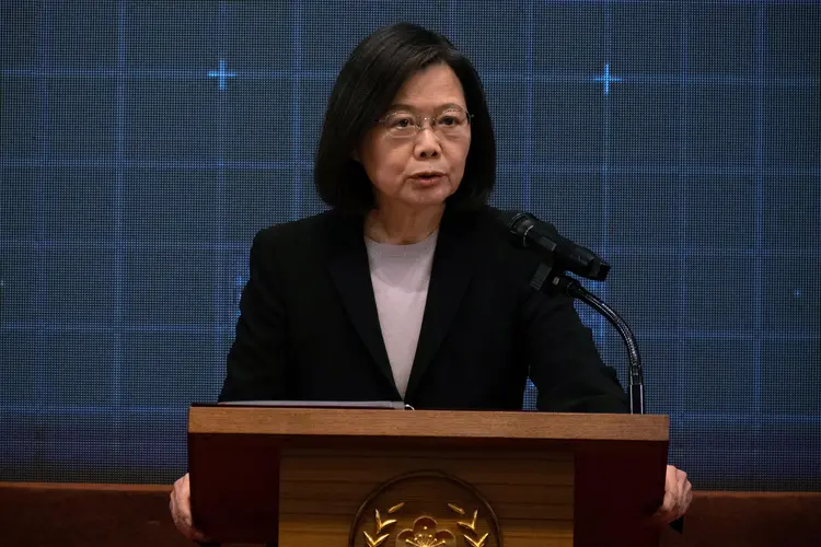 Tsai Ing-wen: presidente de Taiwan teve encontro com representante dos EUA (Lam Yik Fei/Getty Images)