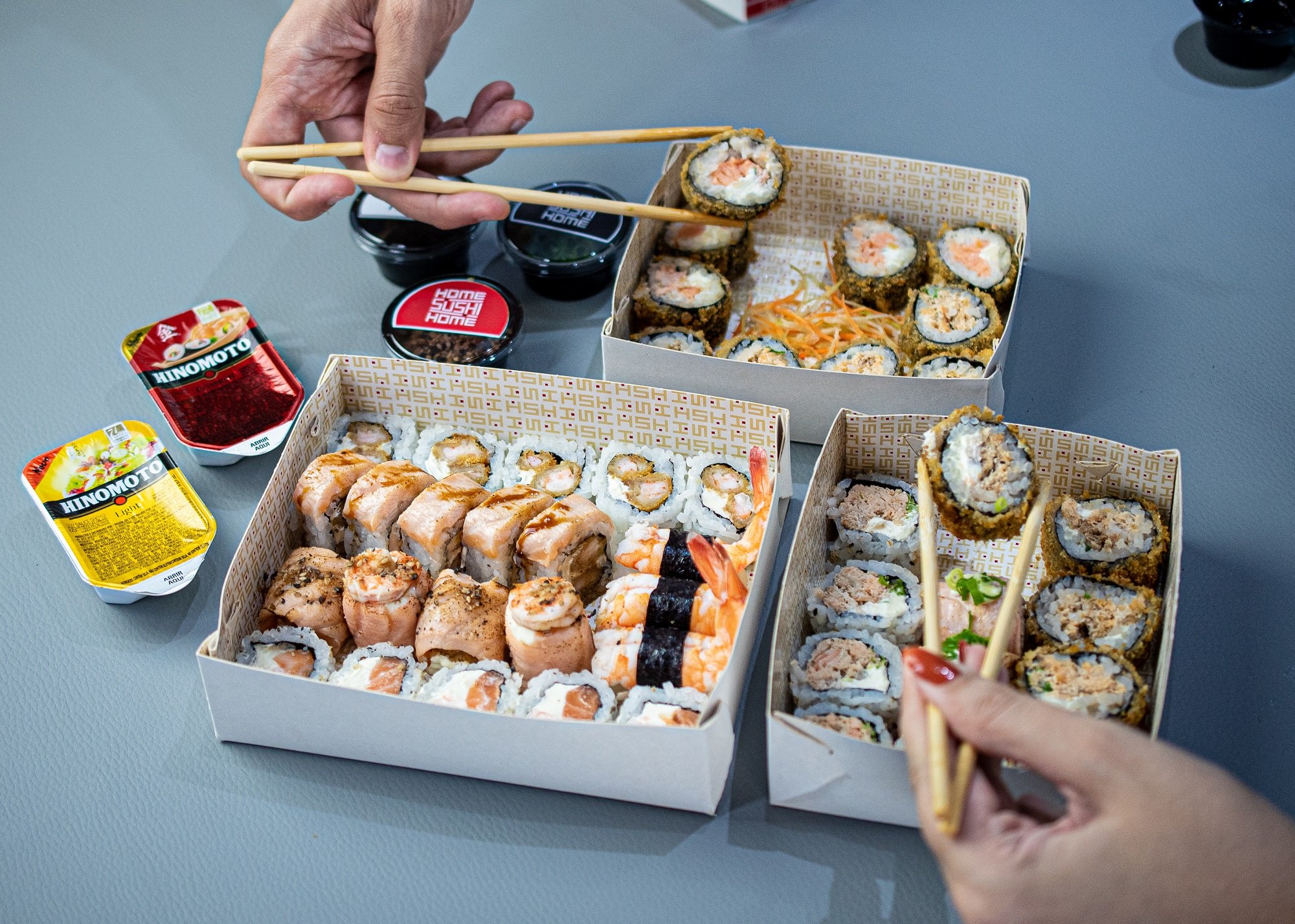 Franquia de comida japonesa Home Sushi Home