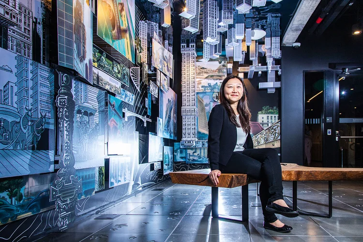 Jenny Cheng, vice-presidente e gerente geral da Carteira do Google (Leandro Fonseca/Exame)