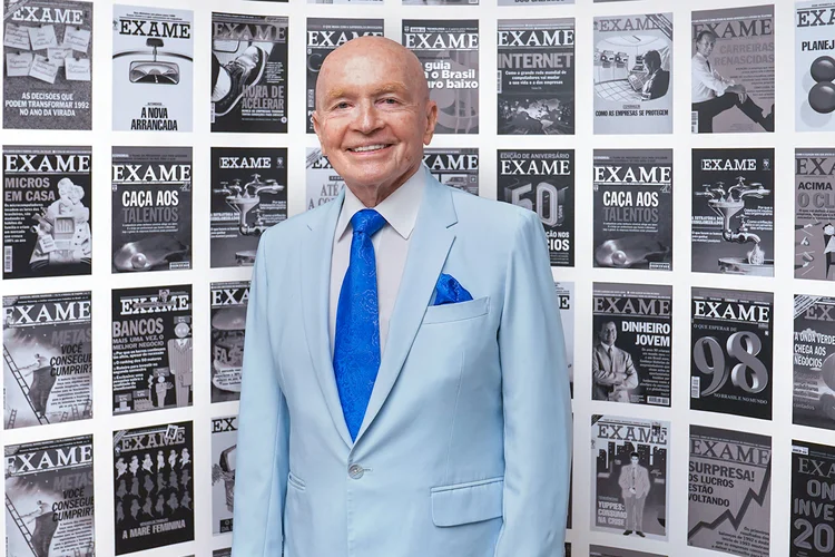 Mark Mobius: "Os primeiros sinais são promissores" (Gunther Werk/Exame)