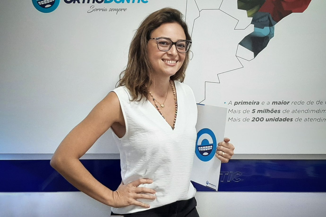 Marcela Genoves, franqueada da OrthoDontic